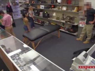 Asian teenager Pawns Her Massage Table And Boned At The Pawnshop