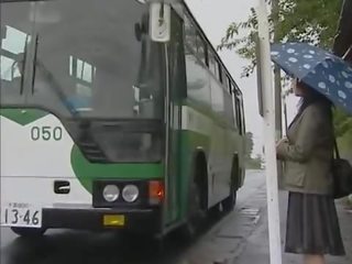 Ang bus ay kaya first-rate - hapon bus 11 - lovers pumunta hindi maamo