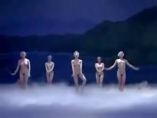 Desnudo asiática ballet